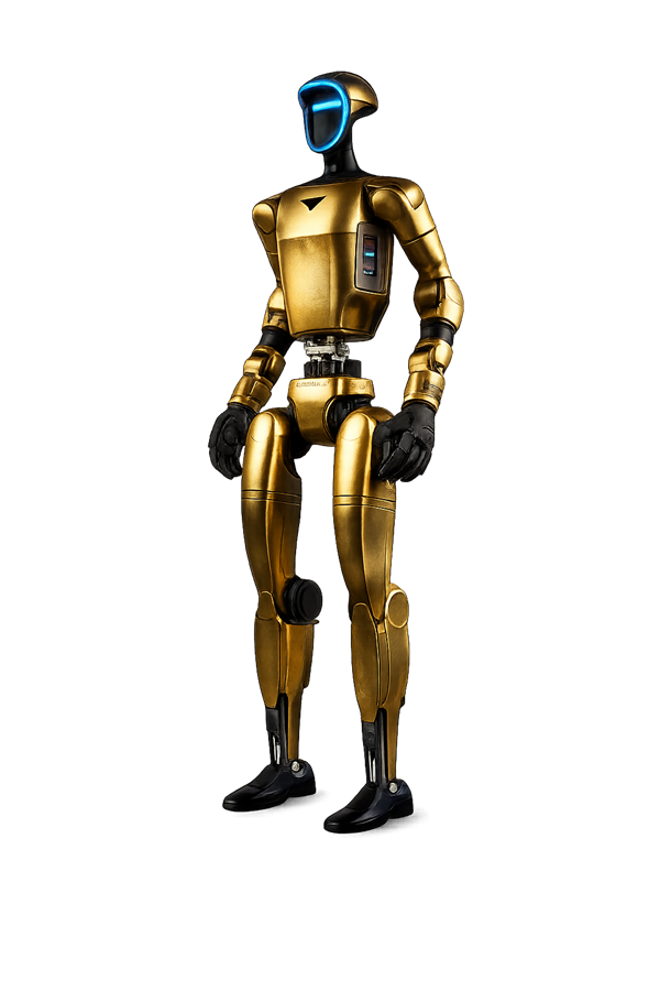 Robot G1 dorado